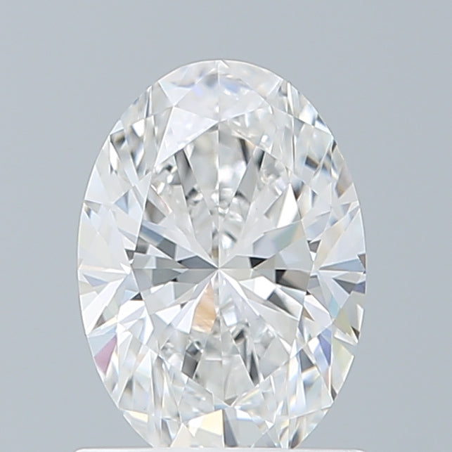 1.09 Carat Oval Shaped, Excellent Cut, D Color, VVS2 Clarity, IGI Certified Lab Grown Diamond