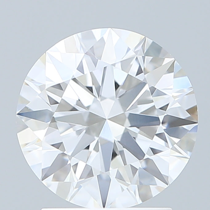 2.11 Carat Round Shaped, Ideal Cut, E Color, VVS1 Clarity, IGI Certified Lab Grown Diamond
