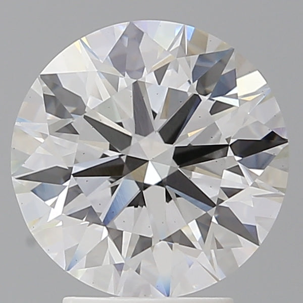 3.51 Carat Round Shaped, Ideal Cut, F Color, VS2 Clarity, IGI Certified Lab Grown Diamond