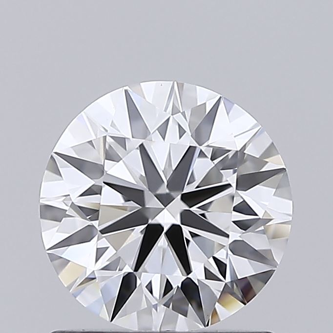 0.88 Carat Round Shaped, Ideal Cut, D Color, VVS2 Clarity, IGI Certified Lab Grown Diamond