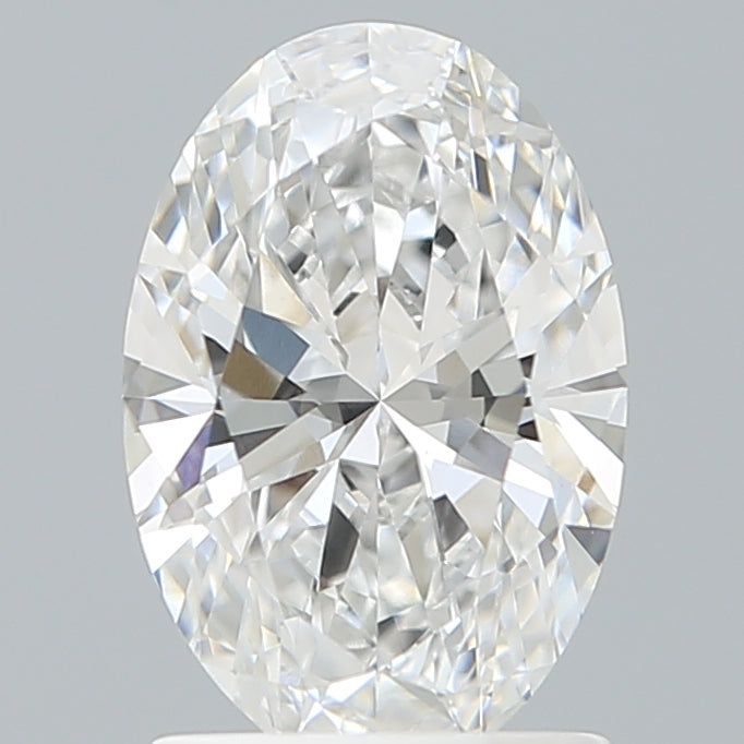 1.58 Carat Oval Shaped, Ideal Cut, E Color, VVS2 Clarity, IGI Certified Lab Grown Diamond