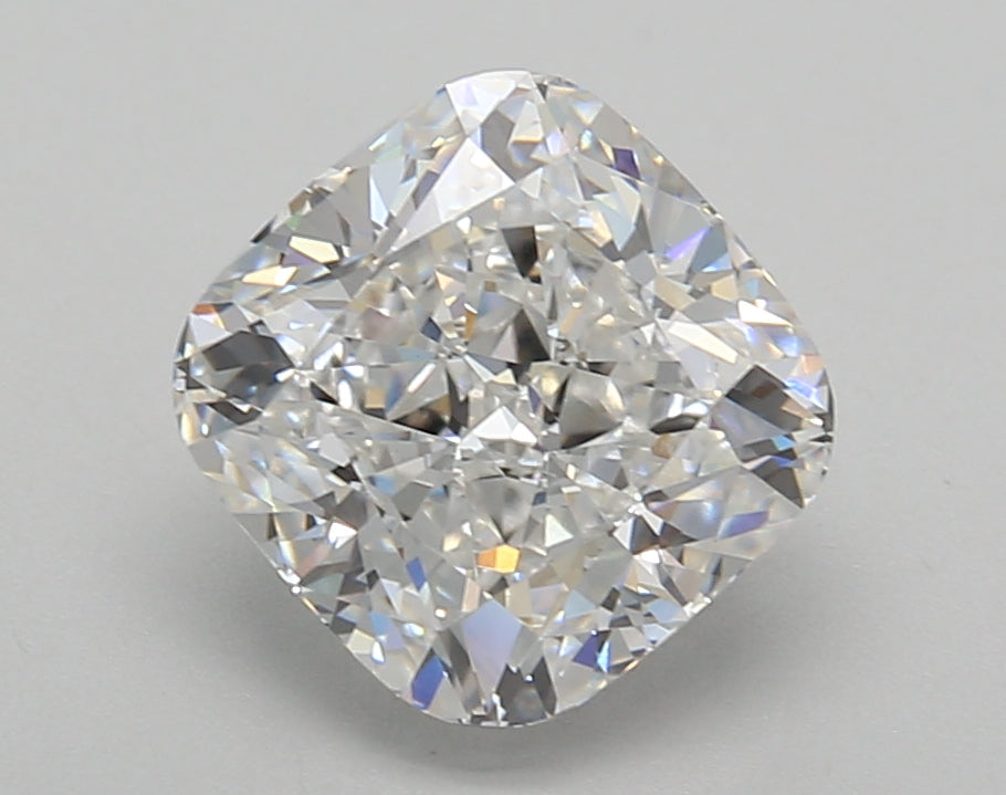 3.02 Carat Cushion Shaped, Excellent Cut, E Color, VVS2 Clarity, IGI Certified Lab Grown Diamond