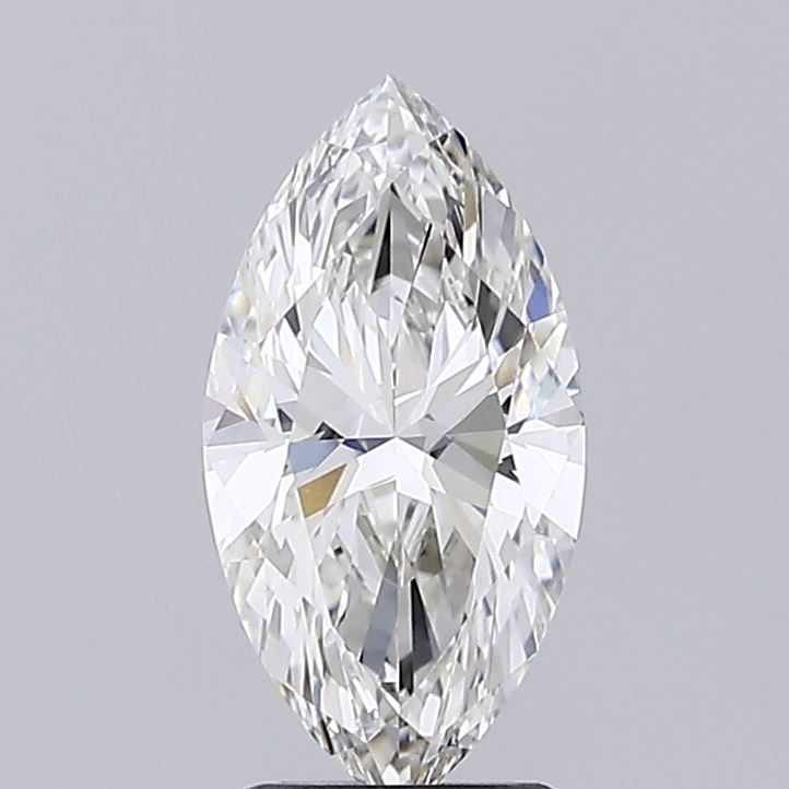 1.55 Carat Marquise Shaped, Ideal Cut, F Color, VVS1 Clarity, IGI Certified Lab Grown Diamond