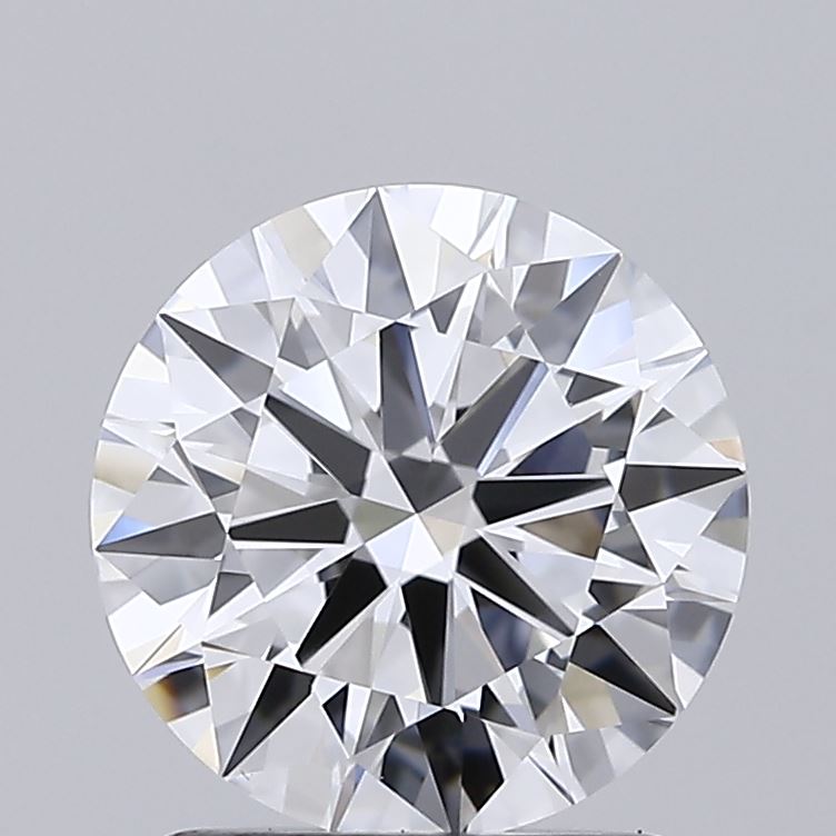 1.53 Carat Round Shaped, Ideal Cut, D Color, VS1 Clarity, IGI Certified Lab Grown Diamond