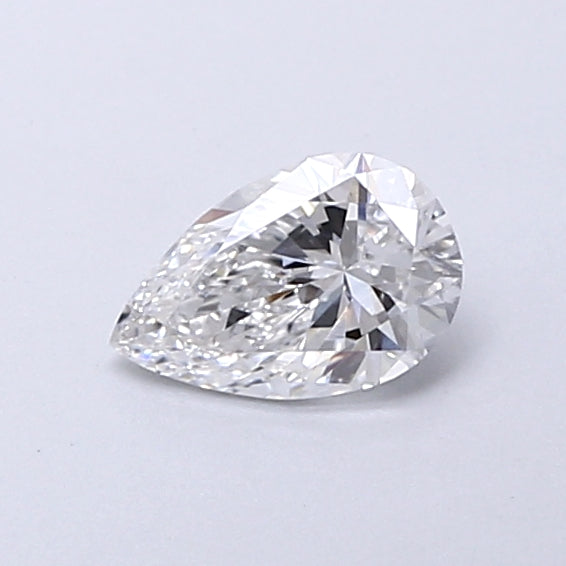 0.46 Carat Pear Shaped, Very Good Cut, E Color, VVS2 Clarity, IGI Certified Lab Grown Diamond