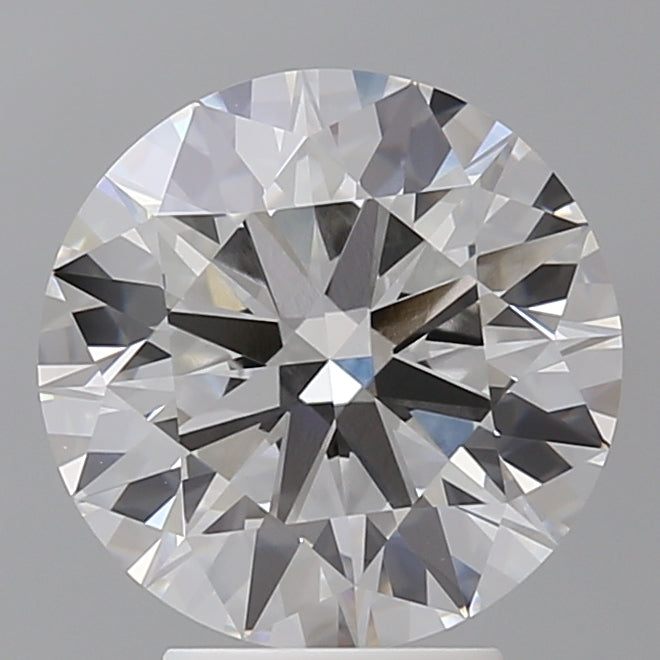 4.00 Carat Round Shaped, Ideal Cut, E Color, VVS2 Clarity, IGI Certified Lab Grown Diamond