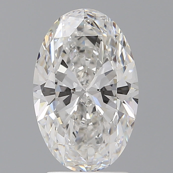 2.58 Carat Oval Shaped, Ideal Cut, F Color, VVS2 Clarity, IGI Certified Lab Grown Diamond