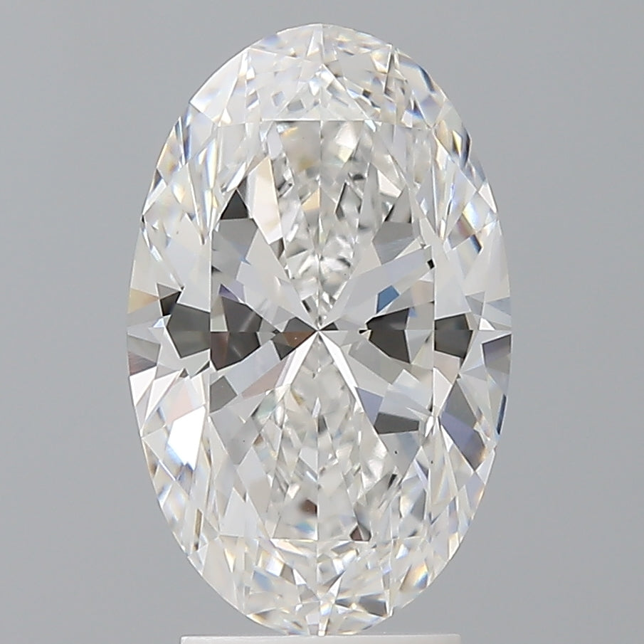 3.60 Carat Oval Shaped, Ideal Cut, E Color, VS1 Clarity, IGI Certified Lab Grown Diamond