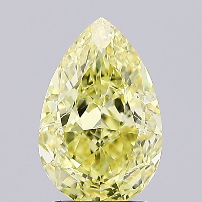 1.53 Carat Pear Shaped, Ideal Cut, VVS2 Clarity, IGI Certified Lab Grown Diamond