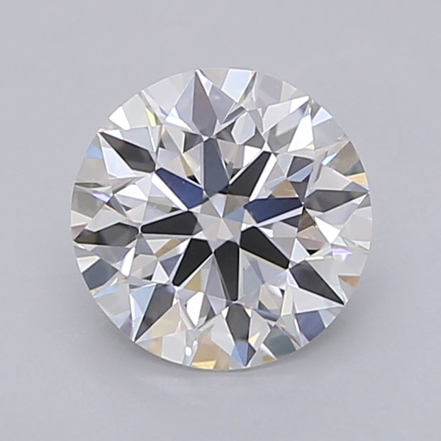 1.53 Carat Round Shaped, Ideal Cut, E Color, VVS2 Clarity, IGI Certified Lab Grown Diamond