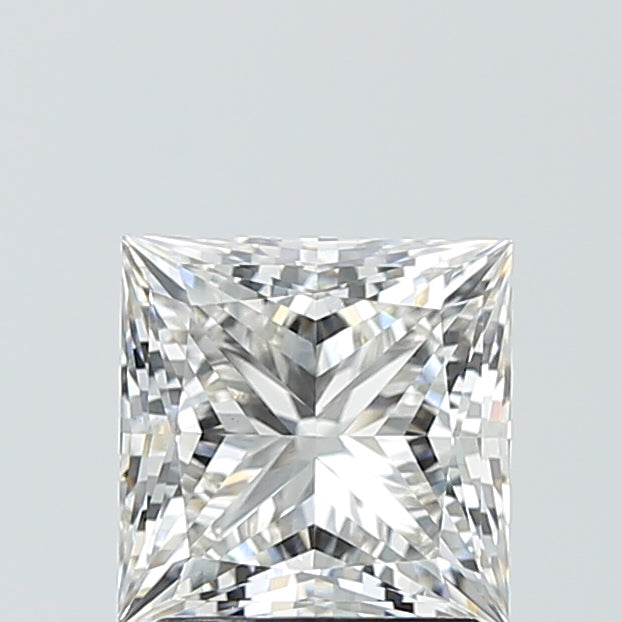 2.10 Carat Princess Shaped, Ideal Cut, F Color, VVS2 Clarity, IGI Certified Lab Grown Diamond