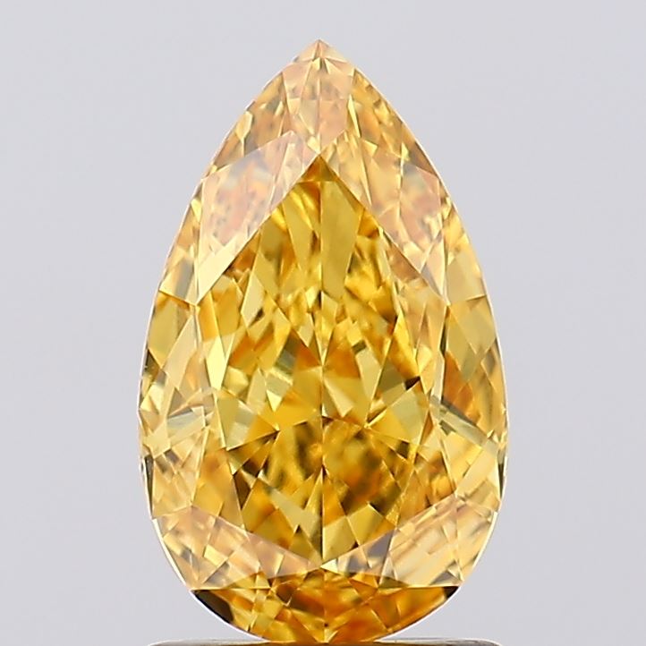 1.48 Carat Pear Shaped, Ideal Cut, VVS2 Clarity, IGI Certified Lab Grown Diamond