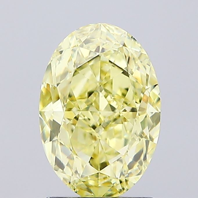 2.08 Carat Oval Shaped, Excellent Cut, VVS2 Clarity, IGI Certified Lab Grown Diamond