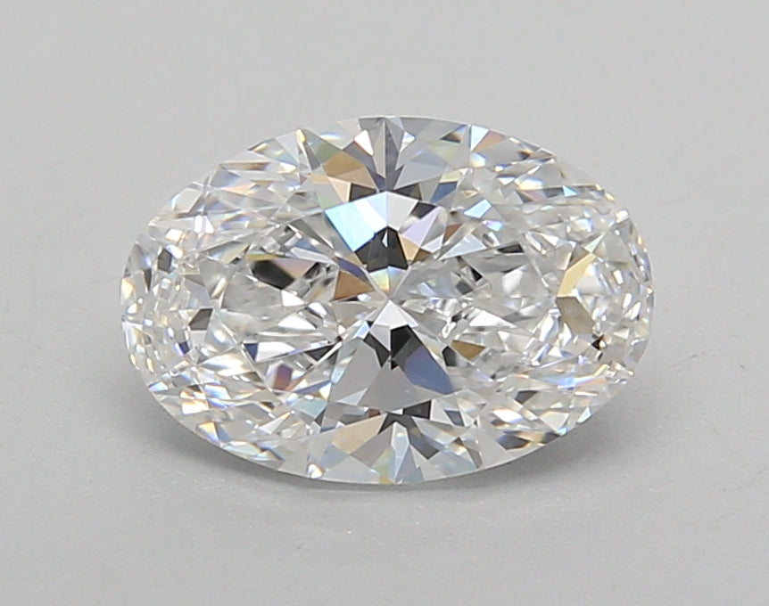1.52 Carat Oval Shaped, Excellent Cut, D Color, VVS2 Clarity, IGI Certified Lab Grown Diamond