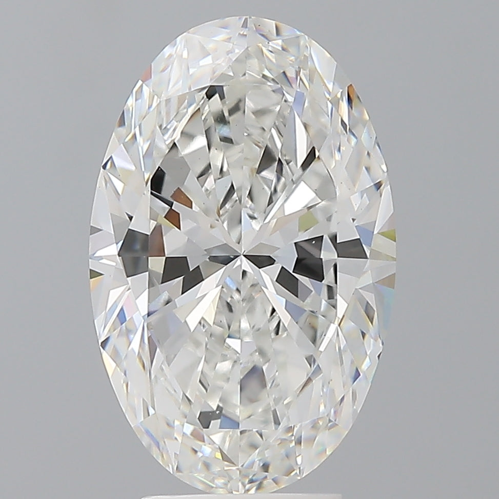 4.58 Carat Oval Shaped, Ideal Cut, F Color, VS1 Clarity, IGI Certified Lab Grown Diamond