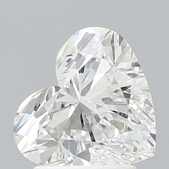 2.05 Carat Heart Shaped, Ideal Cut, D Color, VVS1 Clarity, IGI Certified Lab Grown Diamond