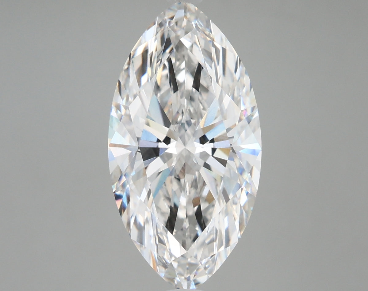 3.91 Carat Marquise Shaped, Very Good Cut, E Color, VVS1 Clarity, IGI Certified Lab Grown Diamond