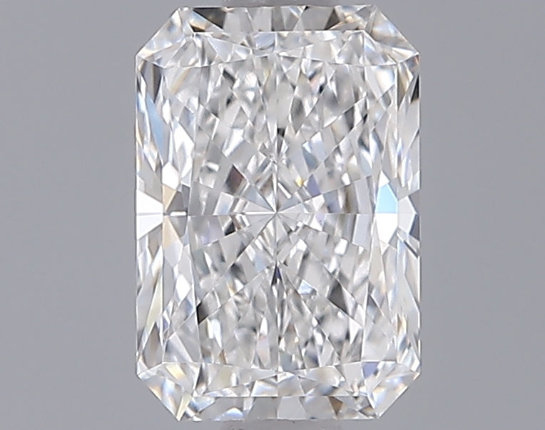 1.28 Carat Radiant Shaped, Ideal Cut, E Color, VVS2 Clarity, IGI Certified Lab Grown Diamond