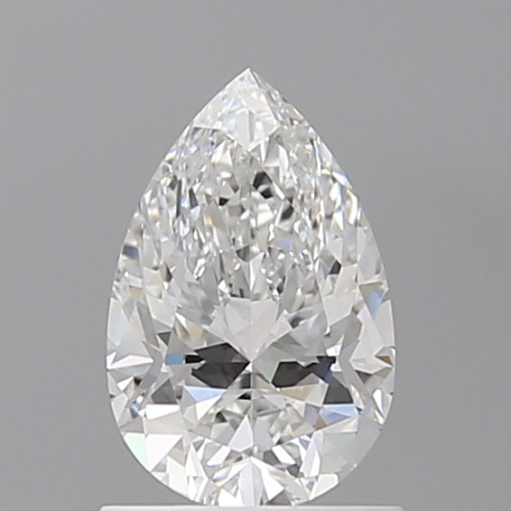 1.03 Carat Pear Shaped, Ideal Cut, D Color, VVS2 Clarity, IGI Certified Lab Grown Diamond