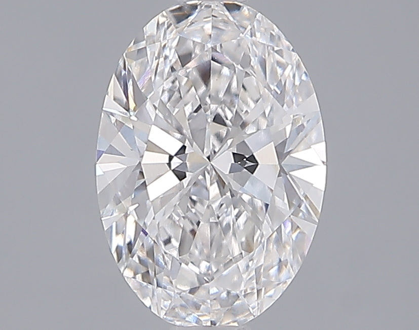 1.55 Carat Oval Shaped, Ideal Cut, D Color, VVS1 Clarity, IGI Certified Lab Grown Diamond