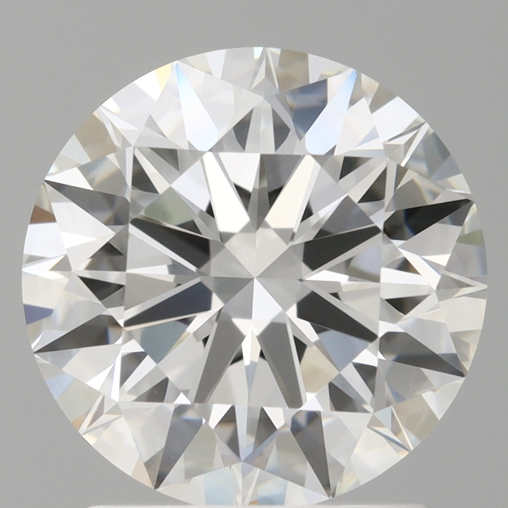2.05 Carat Round Shaped, Ideal Cut, E Color, VVS2 Clarity, IGI Certified Lab Grown Diamond