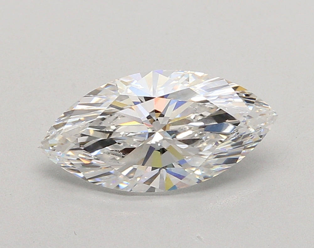 2.00 Carat Marquise Shaped, Ideal Cut, E Color, VS1 Clarity, IGI Certified Lab Grown Diamond