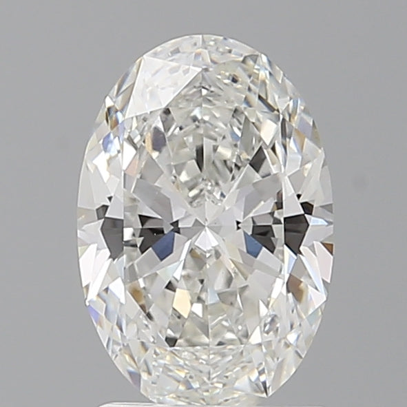 1.58 Carat Oval Shaped, Ideal Cut, E Color, VVS2 Clarity, IGI Certified Lab Grown Diamond