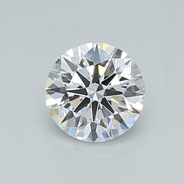0.52 Carat Round Shaped, Ideal Cut, D Color, VVS2 Clarity, IGI Certified Lab Grown Diamond