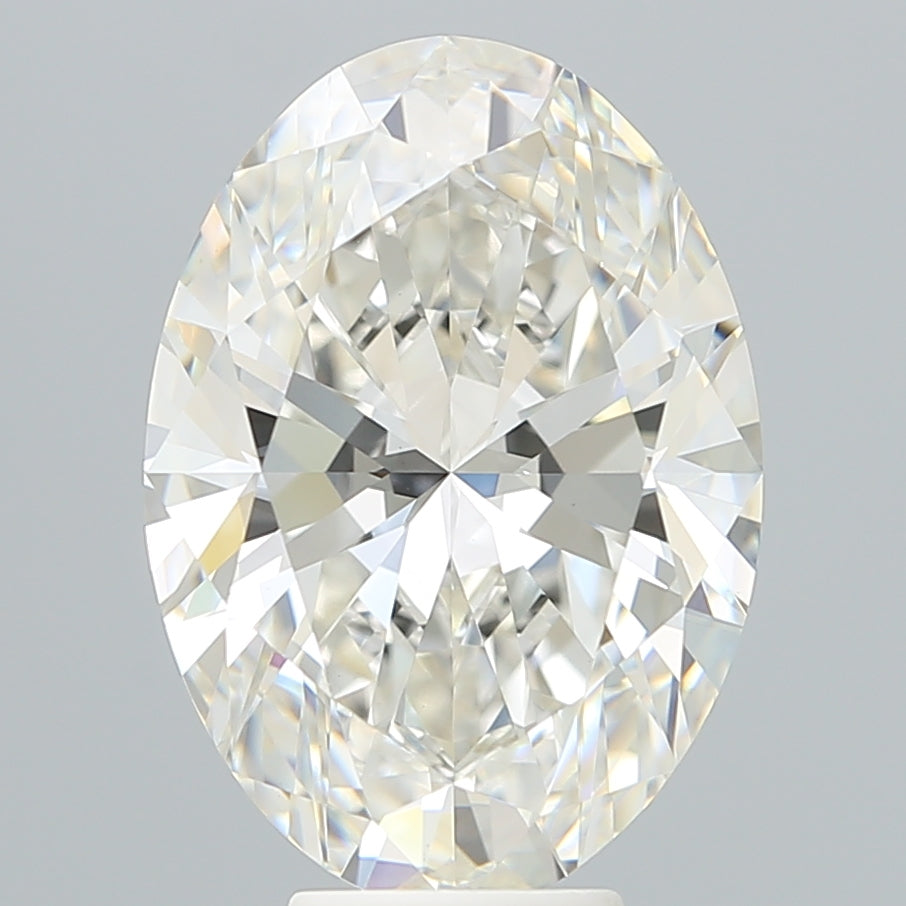 7.31 Carat Oval Shaped, Ideal Cut, G Color, VVS2 Clarity, IGI Certified Lab Grown Diamond
