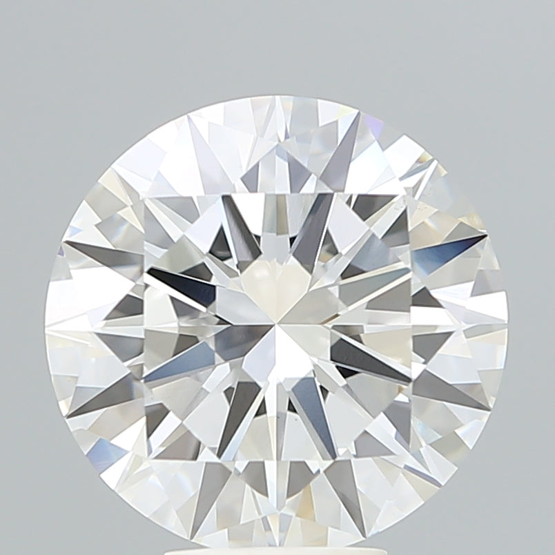 6.21 Carat Round Shaped, Excellent Cut, G Color, VS1 Clarity, IGI Certified Lab Grown Diamond