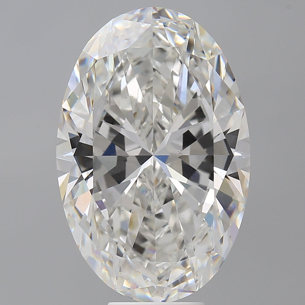 10.52 Carat Oval Shaped, Ideal Cut, F Color, VS1 Clarity, IGI Certified Lab Grown Diamond