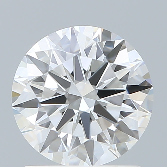 1.36 Carat Round Shaped, Excellent Cut, D Color, VVS2 Clarity, IGI Certified Lab Grown Diamond