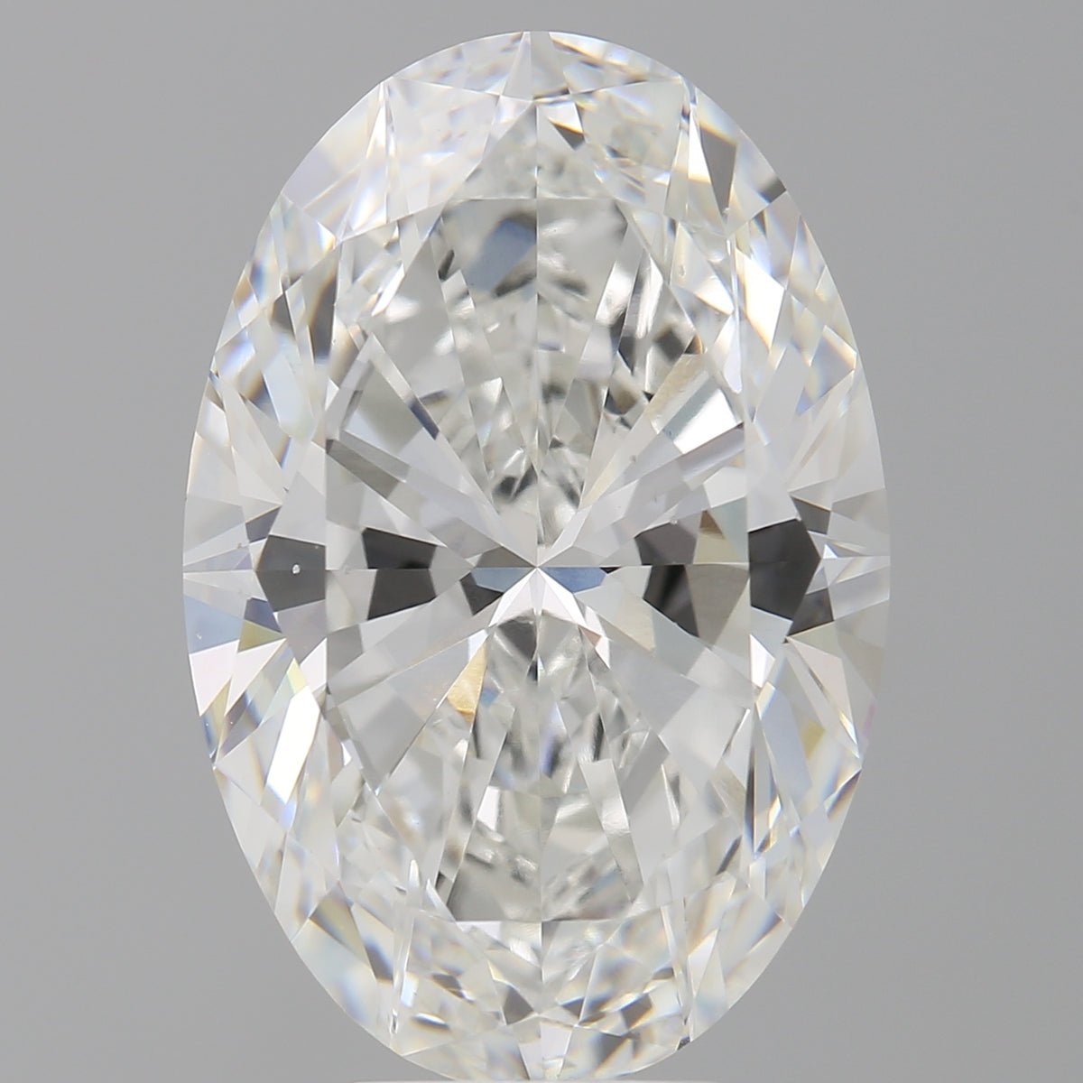 8.05 Carat Oval Shaped, Ideal Cut, F Color, VS2 Clarity, IGI Certified Lab Grown Diamond