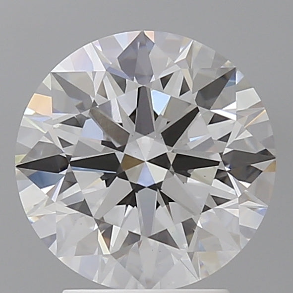 3.05 Carat Round Shaped, Ideal Cut, E Color, VS2 Clarity, IGI Certified Lab Grown Diamond