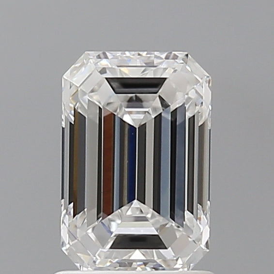 1.59 Carat Emerald Shaped, Ideal Cut, E Color, VVS2 Clarity, IGI Certified Lab Grown Diamond