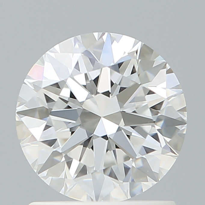 1.30 Carat Round Shaped, Excellent Cut, D Color, VVS2 Clarity, IGI Certified Lab Grown Diamond