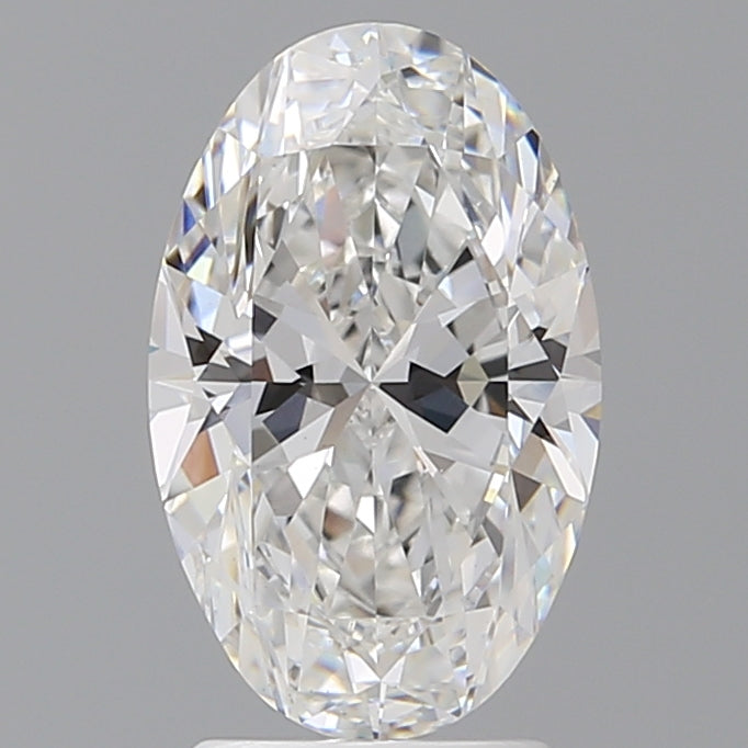 2.53 Carat Oval Shaped, Ideal Cut, E Color, VVS2 Clarity, IGI Certified Lab Grown Diamond