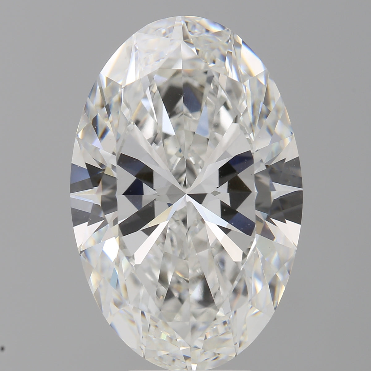 8.01 Carat Oval Shaped, Ideal Cut, F Color, VVS2 Clarity, IGI Certified Lab Grown Diamond