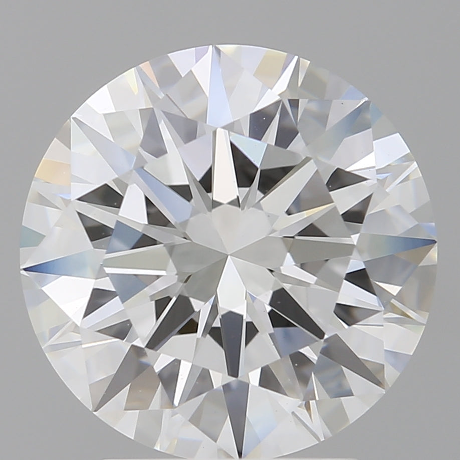 3.50 Carat Round Shaped, Excellent Cut, E Color, VVS2 Clarity, IGI Certified Lab Grown Diamond