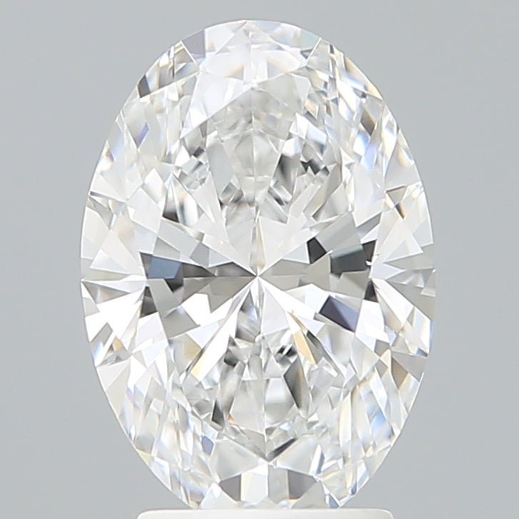 3.04 Carat Oval Shaped, Excellent Cut, D Color, VVS2 Clarity, IGI Certified Lab Grown Diamond