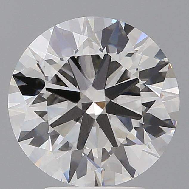 4.00 Carat Round Shaped, Ideal Cut, F Color, VVS2 Clarity, IGI Certified Lab Grown Diamond