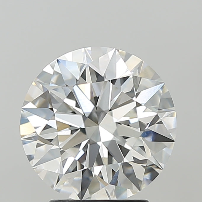 3.06 Carat Round Shaped, Ideal Cut, F Color, VVS2 Clarity, IGI Certified Lab Grown Diamond