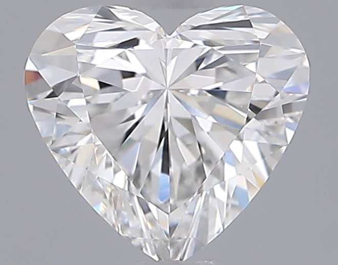1.06 Carat Heart Shaped, Ideal Cut, E Color, VVS1 Clarity, IGI Certified Lab Grown Diamond