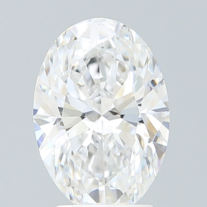 3.20 Carat Oval Shaped, Excellent Cut, D Color, VVS1 Clarity, IGI Certified Lab Grown Diamond