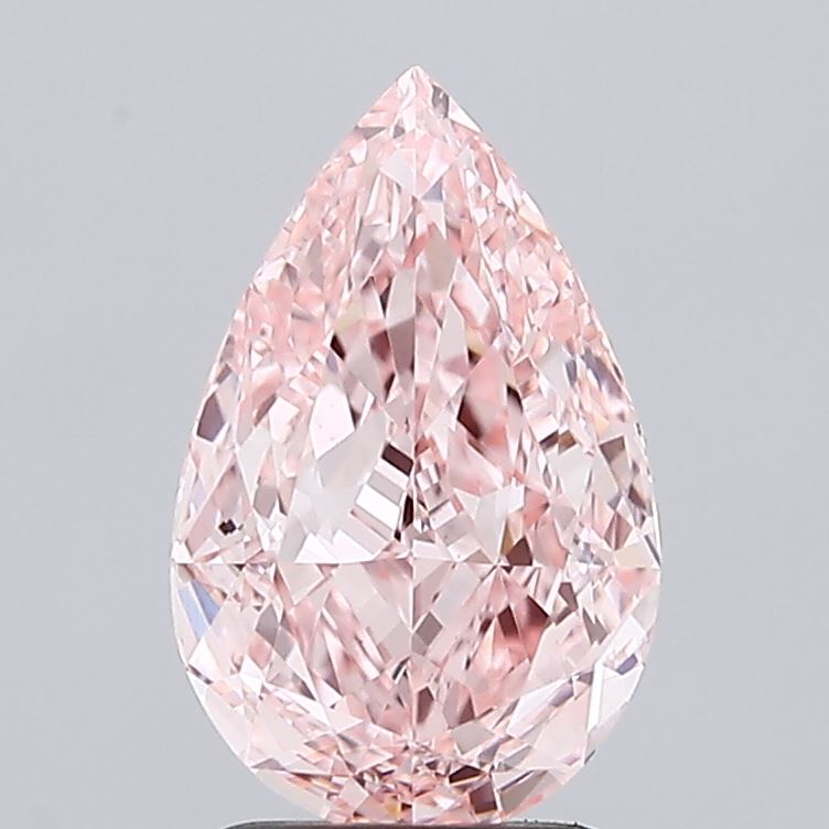 2.35 Carat Pear Shaped, Ideal Cut, VVS2 Clarity, IGI Certified Lab Grown Diamond