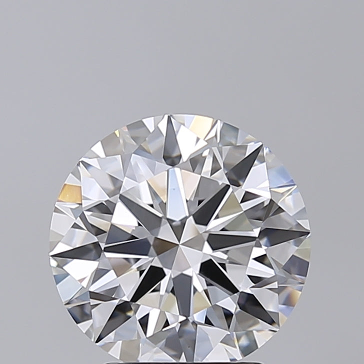3.01 Carat Round Shaped, Ideal Cut, E Color, VVS2 Clarity, IGI Certified Lab Grown Diamond
