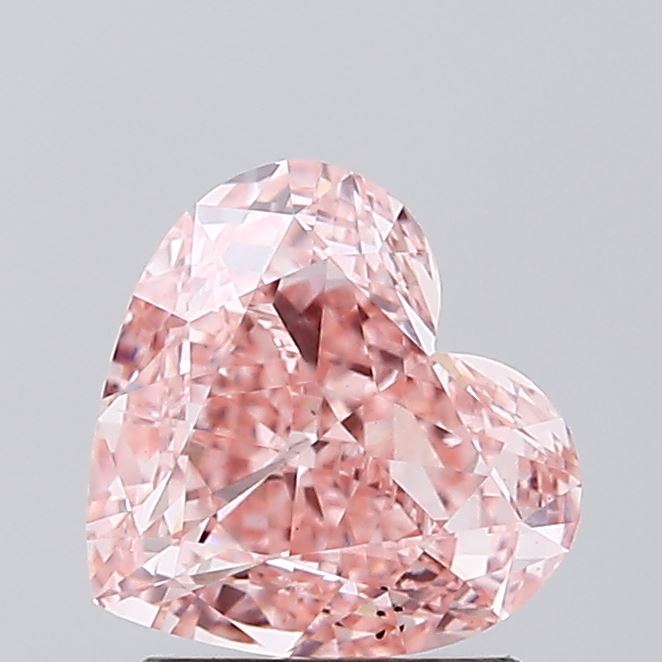1.52 Carat Heart Shaped, Very Good Cut, VS2 Clarity, IGI Certified Lab Grown Diamond