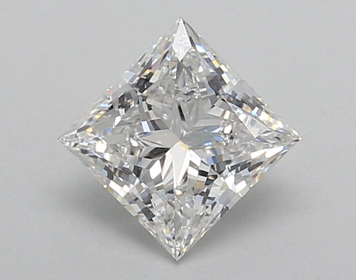 1.02 Carat Princess Shaped, Very Good Cut, E Color, VVS2 Clarity, IGI Certified Lab Grown Diamond