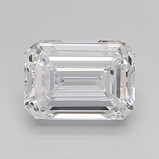 1.51 Carat Emerald Shaped, Excellent Cut, D Color, IF Clarity, IGI Certified Lab Grown Diamond