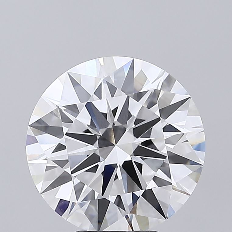 6.25 Carat Round Shaped, Ideal Cut, E Color, VVS2 Clarity, IGI Certified Lab Grown Diamond